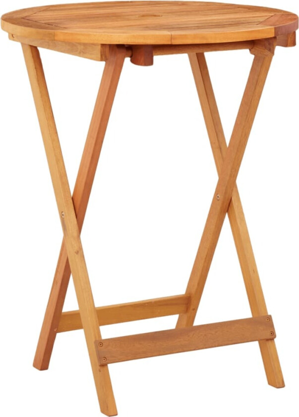 Sammenleggbart hagebord Ø60x75 cm heltre eukalyptus