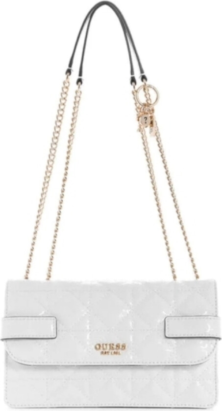 Malia, Synthetic Leather, Textile Bag, White, GG848821, For Women, 25 x 15 x 9 cm For Women