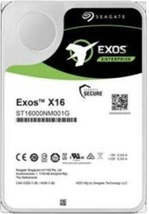 Exos X16 - 10TB - Harddisk - ST10000NM001G - SATA-600 - 3.5"
