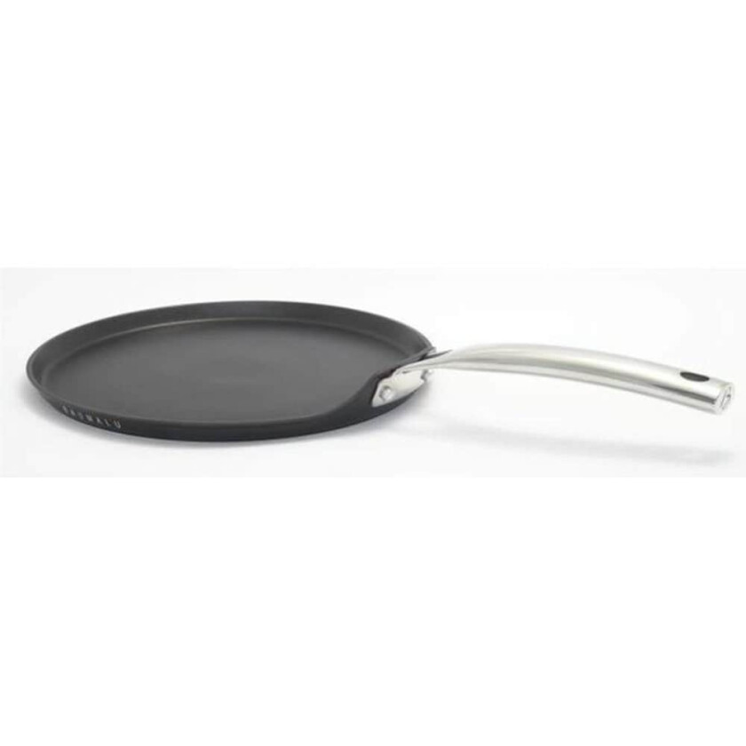 Stekepanne for Crêpes Baumalu Sort Rustfritt stål Kobber Smitt aluminium Ã 28 cm