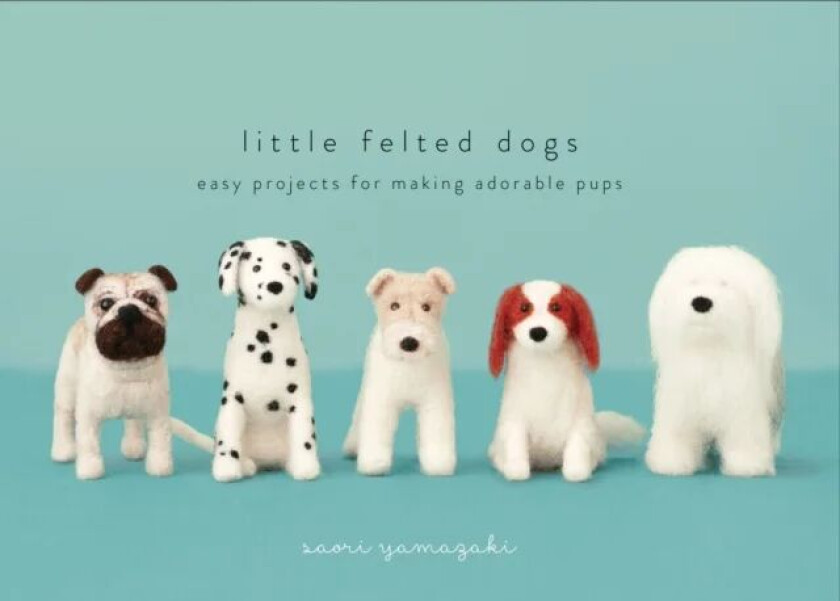 Little Felted Dogs av S Yamazaki