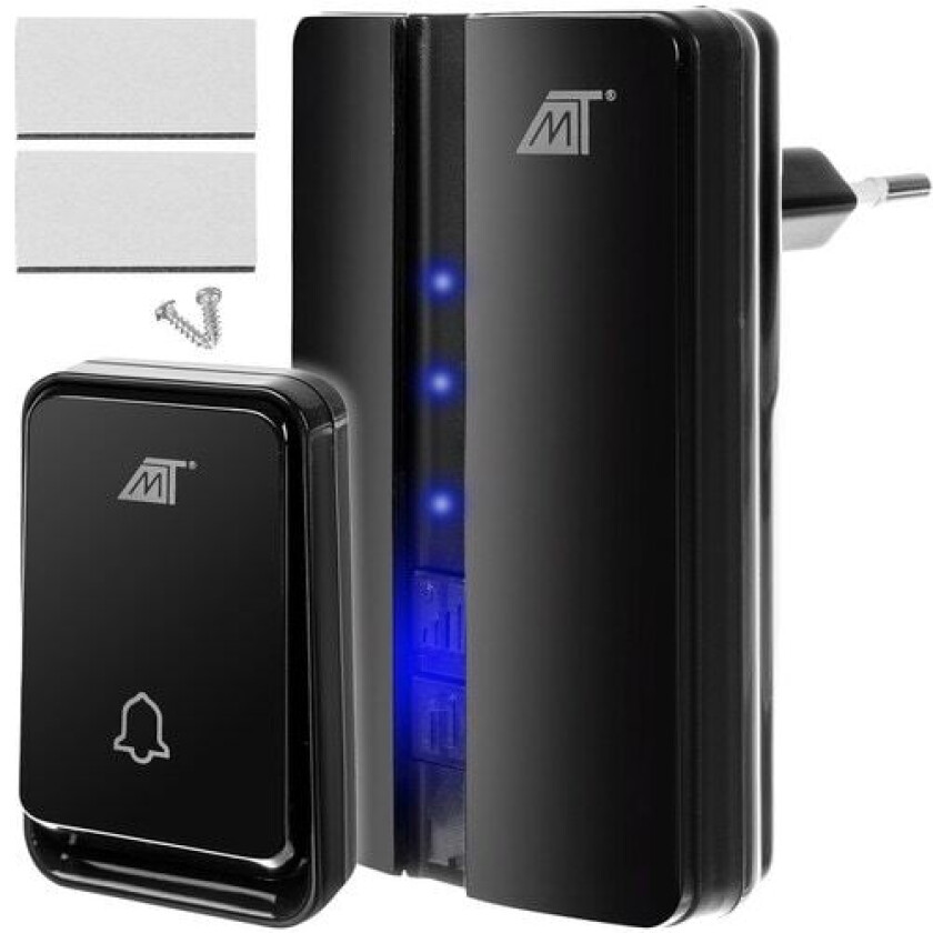 Vanntett trådløs ringeklokke 51 Melodier 150m