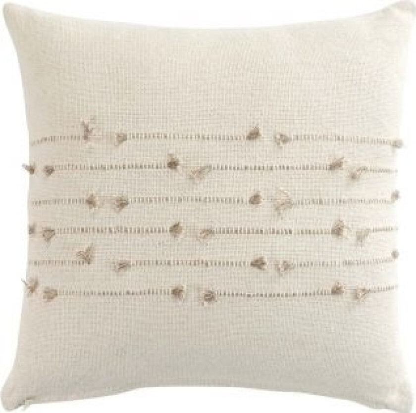 Douceur d`Interieur DEKORATIV PUTE GYLLEN SOLNEDGANG - Creme 40x40