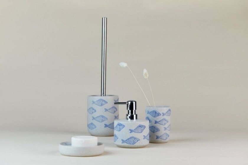 AQUAMARIN keramisk såpeskål
