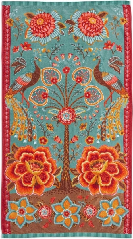 PIP Studio PIP Jungle Garden Towel Blu.Gre 100x180