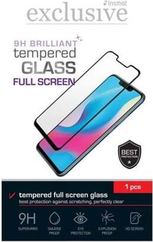 Exclusive - screen protector for mobile phone - full screen 9H Brilliant