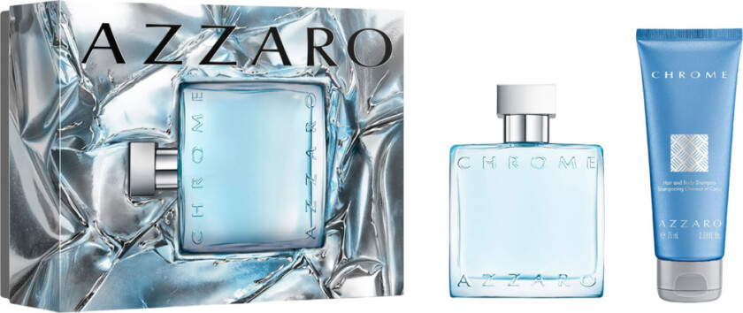 Chrome Gift Set, EdT 50ml + Hair & Body 75ml