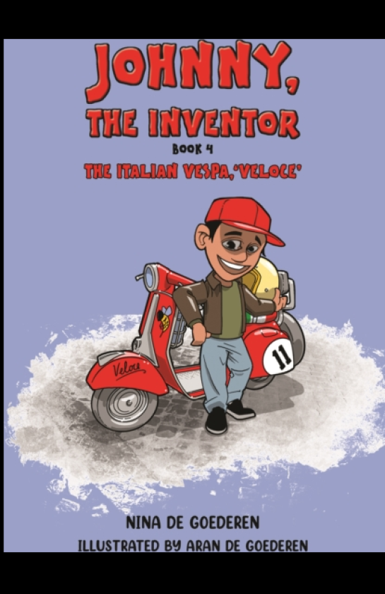 Johnny, The Inventor – Book 4 The Italian Vespa, 'Veloce'