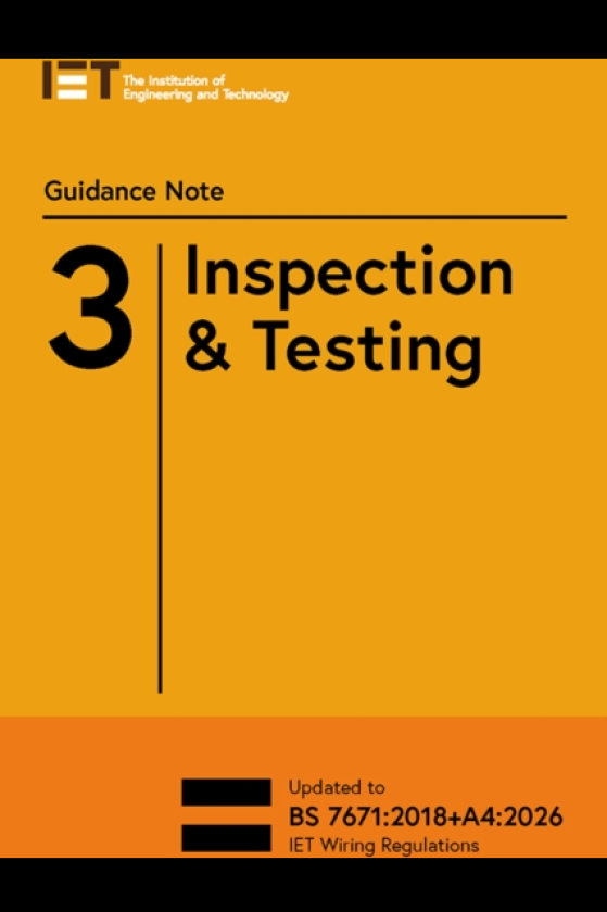Guidance Note 3: Inspection & Testing