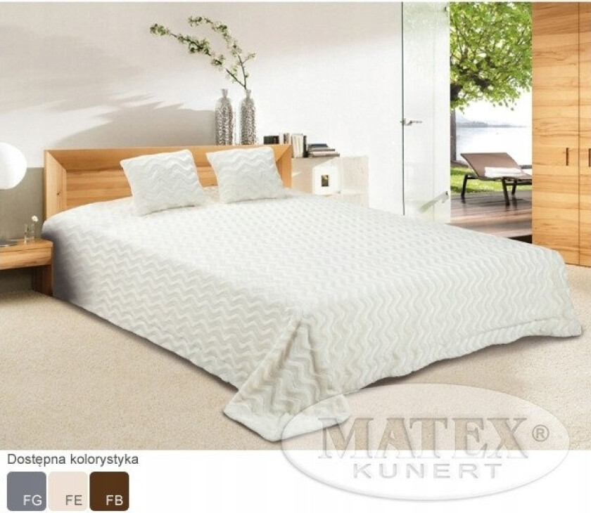 LUXIMA dekorativt sengeteppe, størrelse 220x210