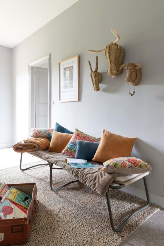 VIVARAISE ELISE CUSHION OCRE 30X50