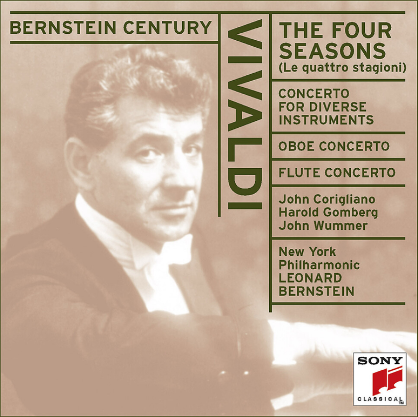 John Corigliano, Harold Gomberg, John Wummer, New York Philharmonic Orchestra Vivaldi: The Four Seasons (Le Quattro Stagioni) / Concerto For Diverse Instruments / Oboe Concerto / Flute Concerto CD