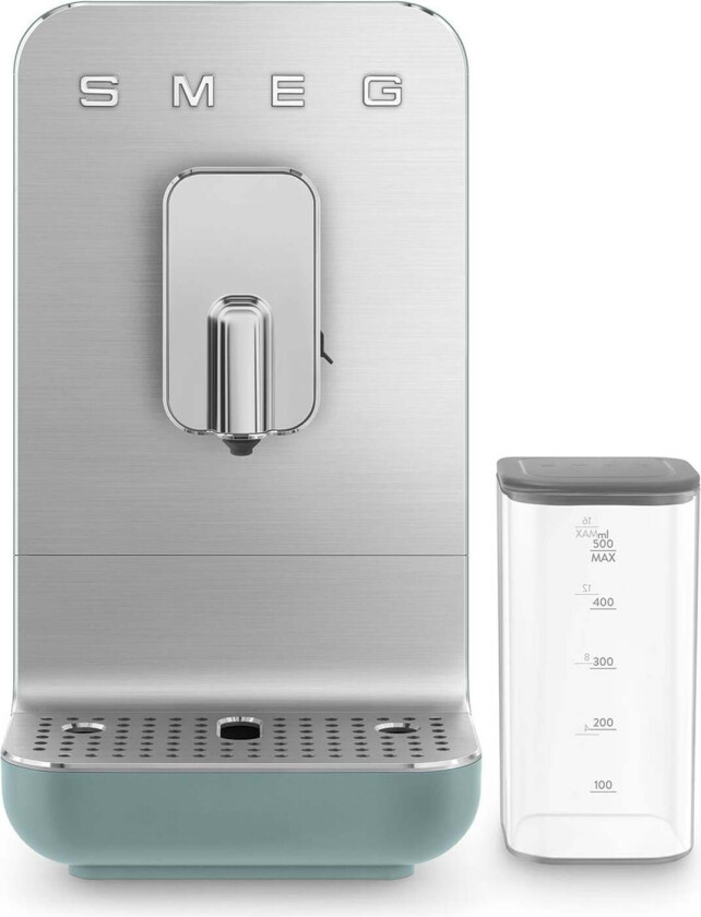 SMEG helautomatisk kaffemaskin med beholder Emerald
