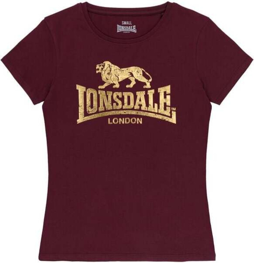 T-skjorte - Bantry - XS til XXL - Damer - burgunder