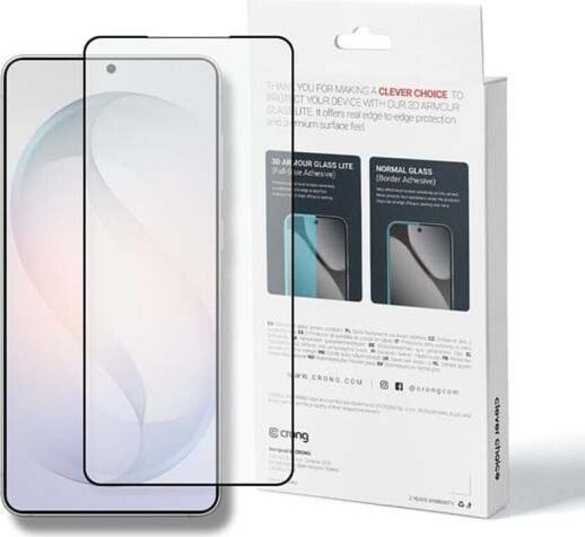 3D Armour Glass Lite - Full Glue Tempered Glass for Samsung Galaxy S26+