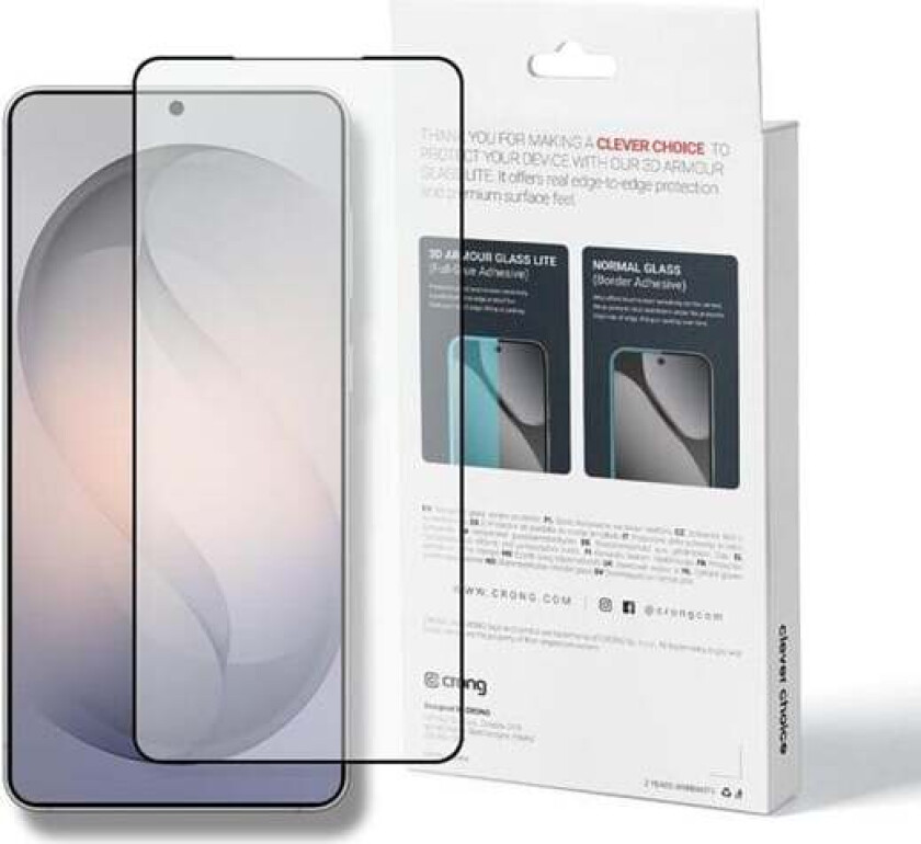 3D Armour Glass Lite - Full Glue Tempered Glass for Samsung Galaxy S26