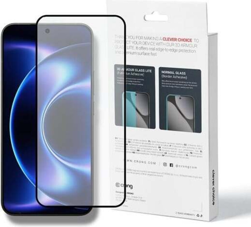 3D Armour Glass Lite - Full Glue Tempered Glass for Xiaomi 17