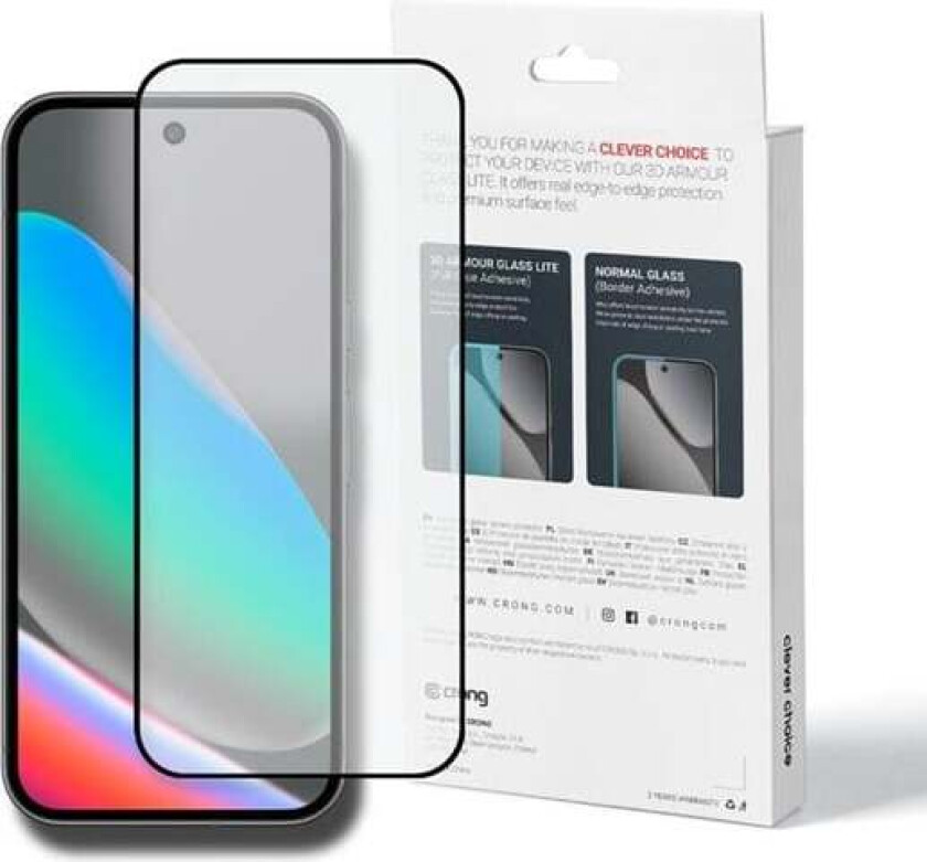 3D Armour Glass Lite - Full Glue Tempered Glass for Google Pixel 9 / 10