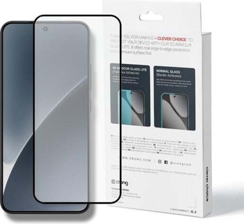 3D Armour Glass Lite - Full Glue Tempered Glass for Xiaomi 15