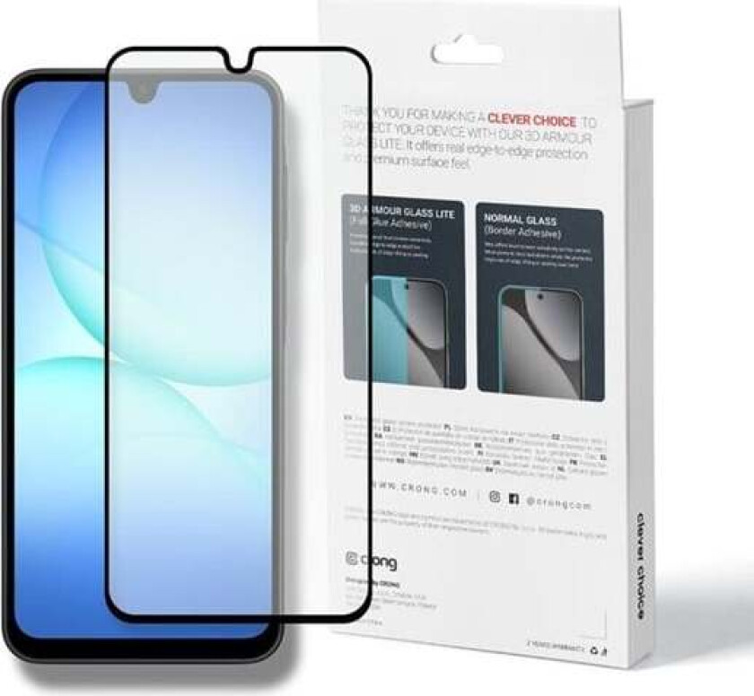 3D Armour Glass Lite - Full Glue Tempered Glass for Samsung Galaxy A16 / A17 / A26