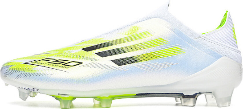 Fotballsko for menn og kvinner, Elite, uten lisser, for fast underlag, hvit grønn 42