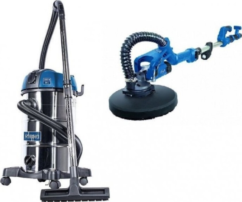 industristøvsuger ASP30PLUS STØVSUGER + HEPA-FILTER + DS930-GRINDER (1 SETT)