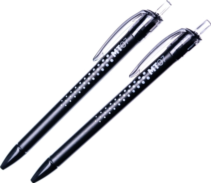 Rystor Uttrekkbar kulepenn svart MT07/A 464-000 RYSTOR