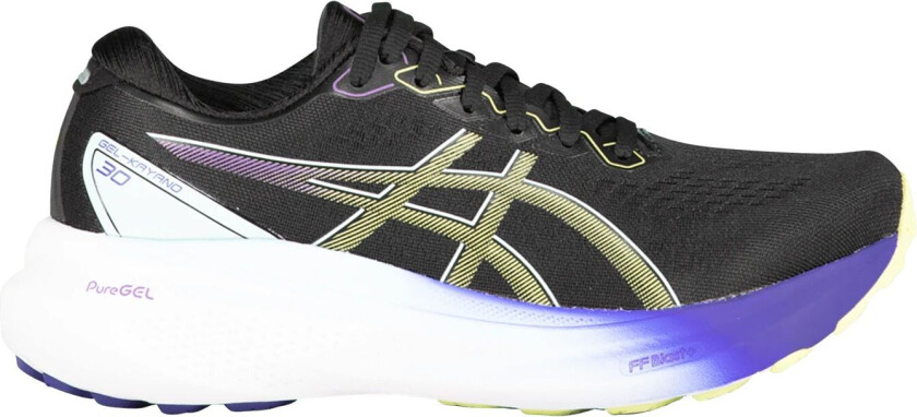 Asics Gel-Kayano 30, løpesko, dame Black/glow Yellow