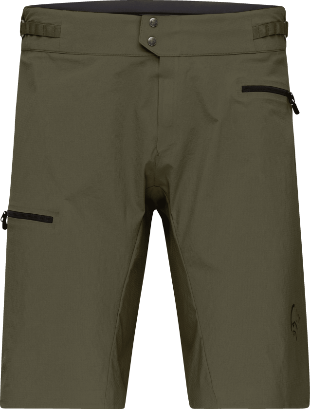 Men's Fjørå Flex1 Light Shorts Olive Night S, Olive Night