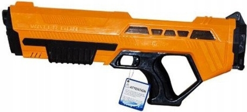 Vannriflepistol elektrisk automatisk oransje