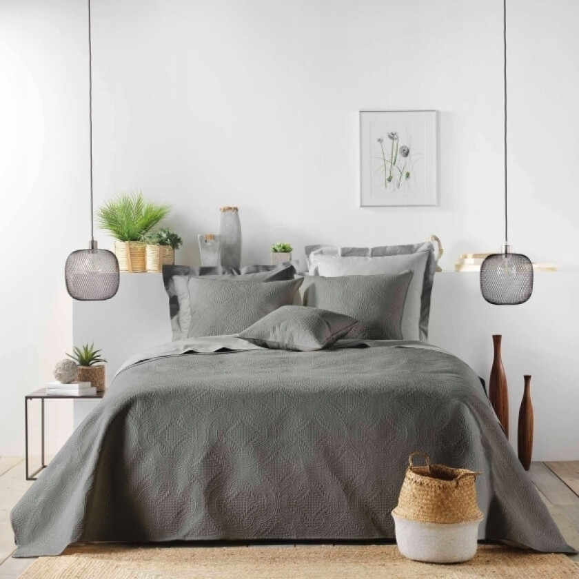 Douceur d`Interieur COLOMBINE tykt sengeteppe, 220 x 240 cm