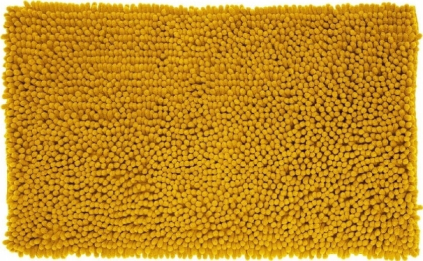 MAXI CHENILLE baderomsmatte, 50x80 cm, gul