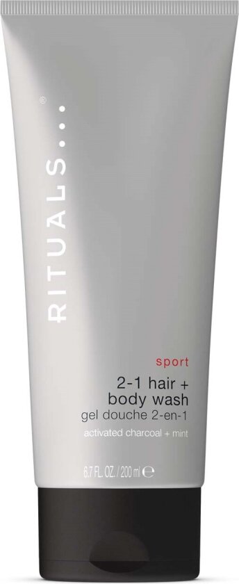 Sport 2-in-1 Shampoo & Body Wash - Forfriskende - Kull og