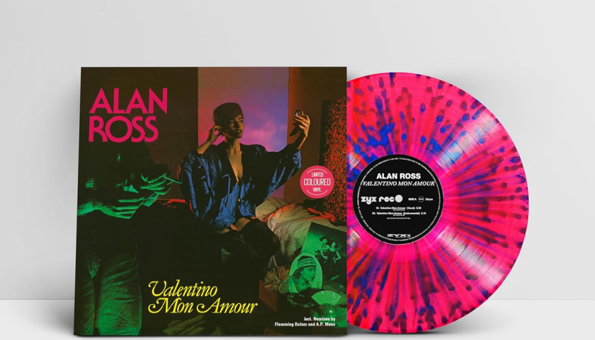 Alan Ross Valentino Mon Amour LP/Vinyl