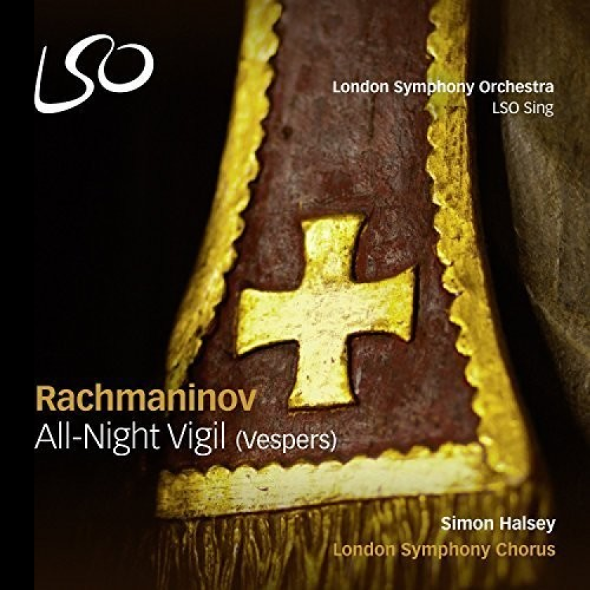 London Symphony Chorus, Halsey Rachmaninov: AllNight Vigil (Vespers) CD