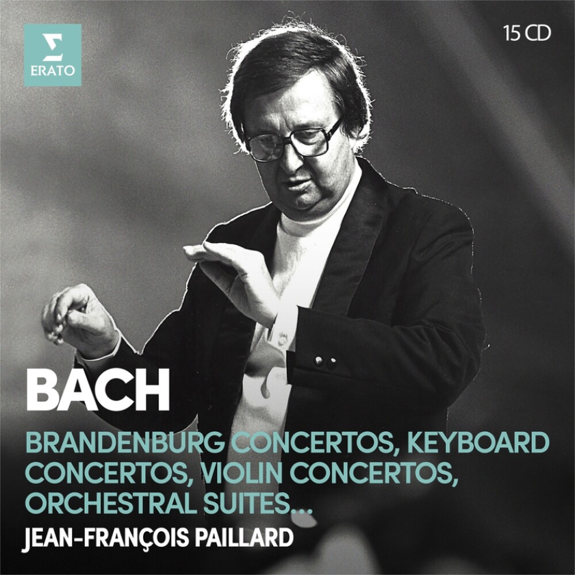 Jean Francois Paillard Bach: Brandenburg Concertos Keyboard Violin Concer CD