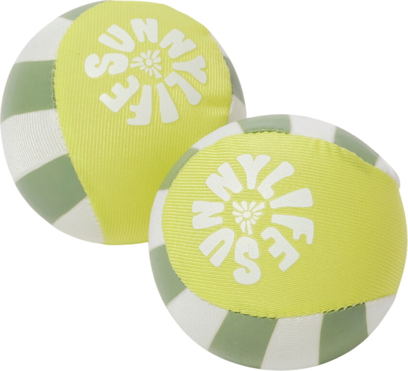 Badeleke - Neopren Skim Ball Set - Tides Out Citru - - OneSize - Badeleker