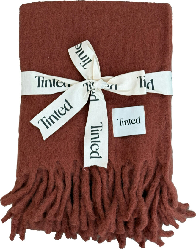 Fridh Pledd 130x170 Cm - Pledd & Tepper Mohair Rust - 100205_13ONESIZE