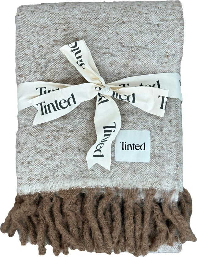 Fridh Pledd 130x170 Cm / Off-white - Pledd & Tepper Mohair Brun - 100209_20ONESIZE