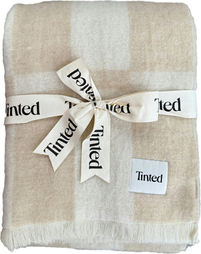 Hallin Pledd 130x170 Cm / Off-white - Pledd & Tepper Mohair Beige - 100212_16ONESIZE