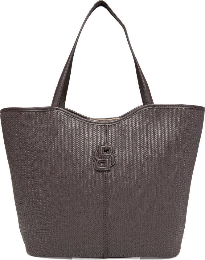 Anett New Big Tote W - Brown - ONE SIZE