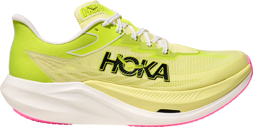 Rocket X 3 Unisex Sunlight/Neon Hoka Citrus 37 1/3