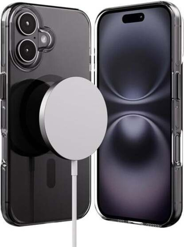 Clear MAG Pro - iPhone 16 MagSafe Case (Black)