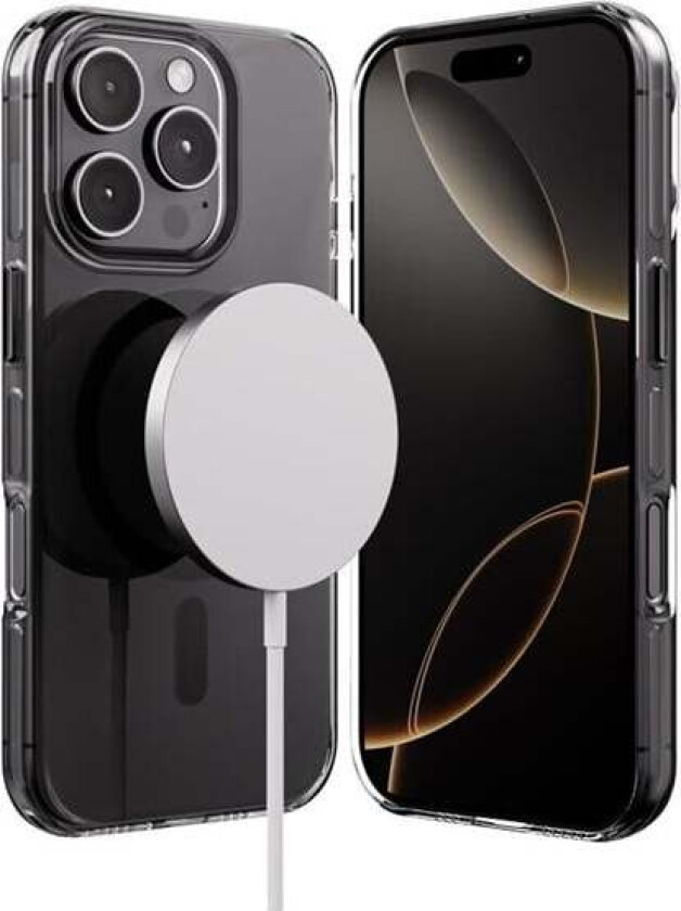 Clear MAG Pro - iPhone 16 Pro Max MagSafe Case (Black)