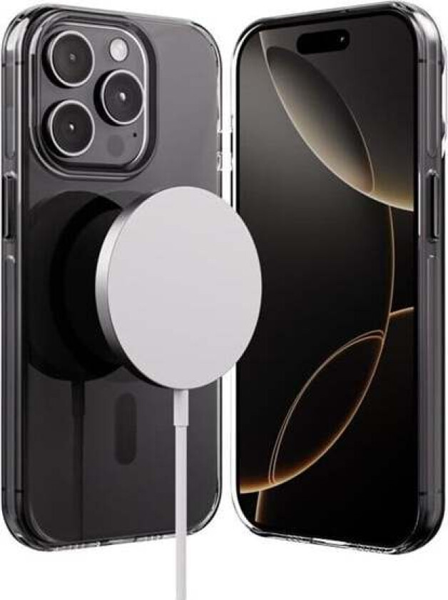 Clear MAG Pro - iPhone 15 Pro MagSafe Case (Black)