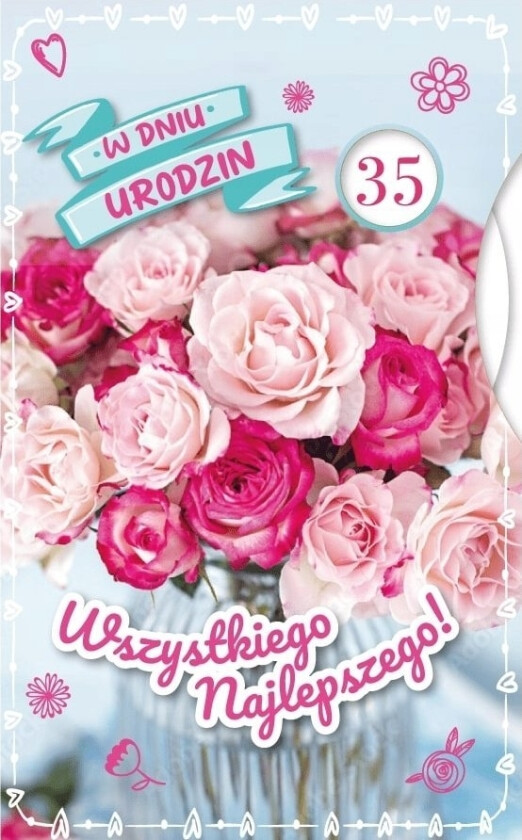 Bursdagskort med utskiftbare sifre