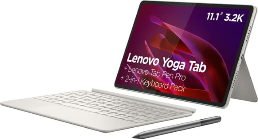 Yoga Tab 11" nettbrett 12/256 GB WiFi (beige)