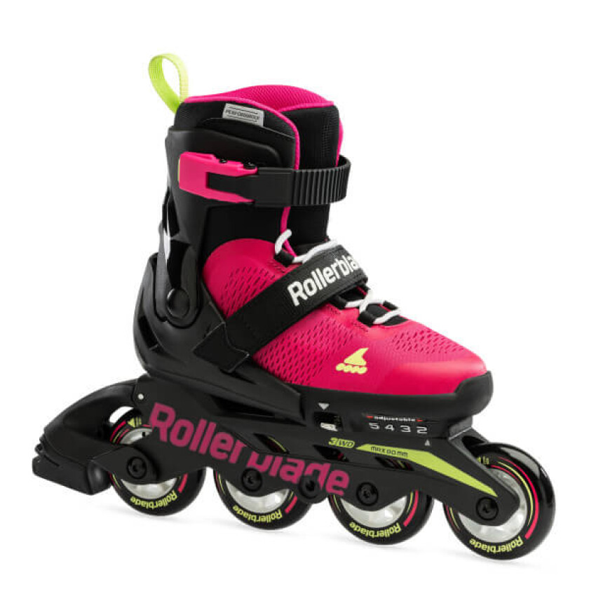 Microblade Inline Rulleskøyter - Pink/Light Green