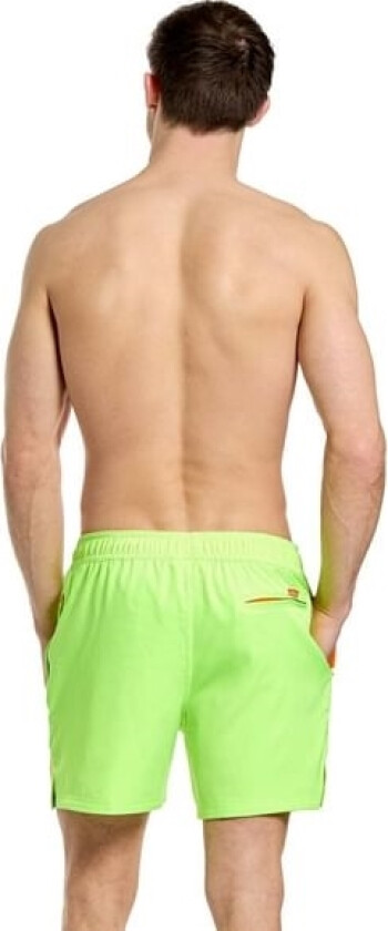 Neon lime badeshorts