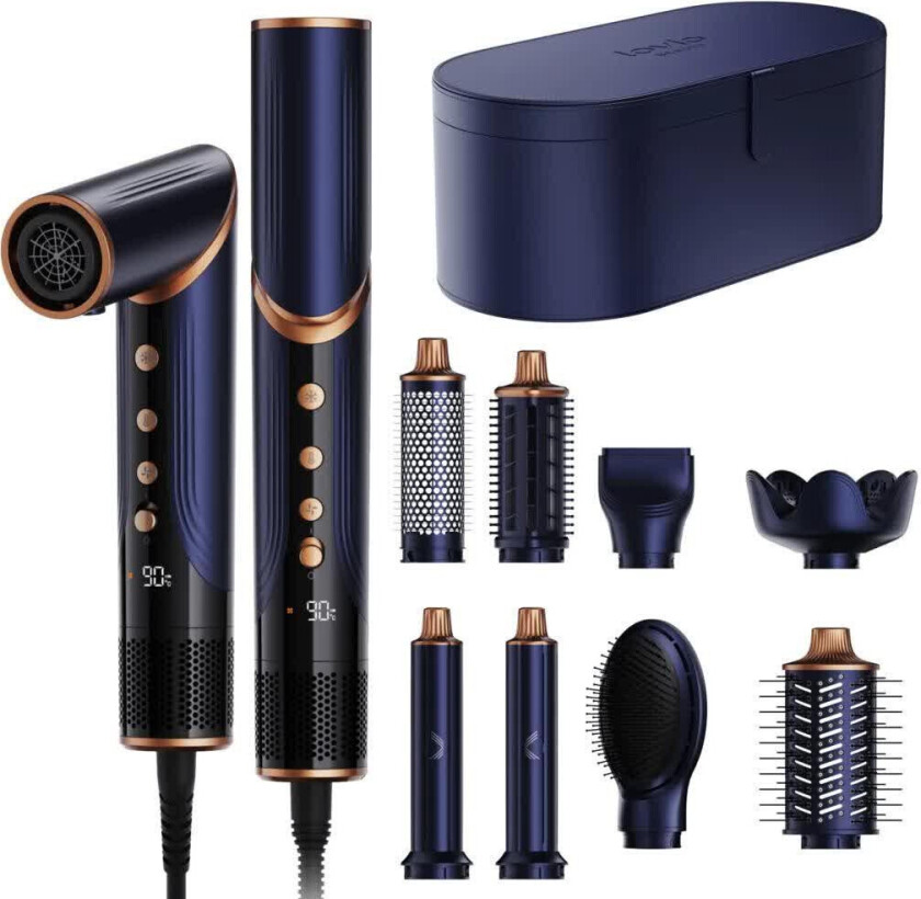 Lovio LVHS001BL Airstyler 1400W - Marinebl??/Kobber